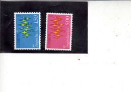 IUGOSLAVIA  1972  -  Unificato  1343/4** - Europa/CEPT - 1972