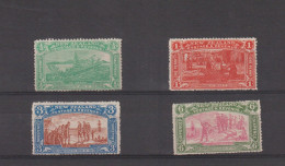 New Zealand 121-4  1906  Christchurch Exhibition ,mint ,Euro 250,00 - Ungebraucht