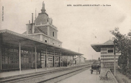 Ste Anne D'auray * La Gare * Ligne Chemin De Fer - Sainte Anne D'Auray