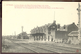 Cpa Auvelais  Gare - Sambreville