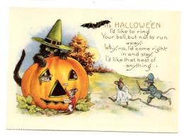 C P M - HALLOWEEN - See Description On Back Side  (2 Scans ) - Halloween