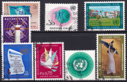 UNO GENF 1969 Mi-Nr. 1/8 Used - Aus Abo - Used Stamps