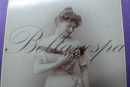 C.D.V. Photo-Carte Visite Studio Portret Atelier F.Kindermann Frankfurt - Oud (voor 1900)