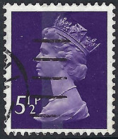 GREAT BRITAIN 1975 QEII 5½p Violet Machin CB SG869 Used - Northern Ireland