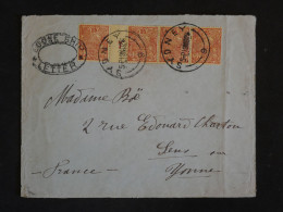 BU10 NOUVELLE CALEDONIE BELLE LETTRE  TRES RARE COURRIER PERDU SYDNEY 1928 MILLESIME + AFF. INTERESSANT+ - Brieven En Documenten