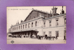 13 MARSEILLE Gare Saint Charles  Attelages  Edition I. P. N° 19 - Quartier De La Gare, Belle De Mai, Plombières