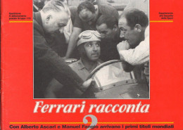FERRARI Formula 1 Manifesto Alberto Ascari + Libretto 1988 Inserto Gazzetta Dello Sport Auto Cars Racing F1 Vol.2 - Automovilismo - F1