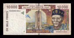 Togo St. West African 10000 Francs 1994 Pick 814Tb Bc F - Togo
