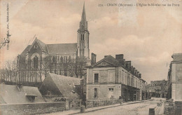 Craon * Rue Et L'église St Nicolas , Vue Des Ponts - Craon