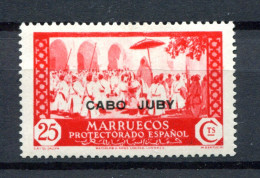 1935/36.CABO JUBY.EDIFIL 73*.NUEVO CON FIJASELLOS(MH).CATALOGO 115€ - Kaap Juby