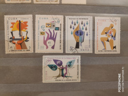 1968 Cuba	Art  (F13) - Used Stamps