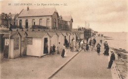 Luc Sur Mer * La Digue Et Le Casino * Kursaal * Cabines De Bain - Luc Sur Mer