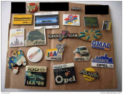 Opel GM Konvolut #2 Sammlung 25 Anstecker Pins - Lots