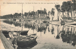 Ouistreham * Le Canal De Caen à La Mer , Aux Approches Du Port * Bateau - Ouistreham