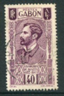 GABON 1932-33 Definitive 40c. Used.  Yv. 134 - Used Stamps