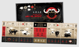 Argentina 2021 Chinese Year Of Buffalo Closed Booklet MNH - Ongebruikt