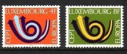 Luxembourg 1973 Europa CEPT (**)  Mi 862-63 € 1,-; Y&T 812-13 - € 2,50 - 1973