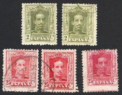 Spanien 1922, Mi.-Nr. 281+289, Gestempelt - Usados