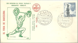 POSTMARKET ESPAÑA 1972 - Weightlifting