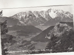 D372) Blick Gegen SCHNEEBERG Von Der HOHEN WAND - S/W ALT Gel. Stollhof - Schneeberggebiet