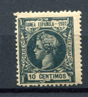 1902.GUINEA.EDIFIL 2*.NUEVO CON FIJASELLOS(MH).CATALOGO 19€ - Guinea Española