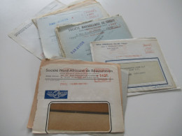 Algerien 1950 / 60er Jahre Belegeposten 50 VS (Vorderseiten) / Viele Stempel / AFS Freistempel Nach Holland - Verzamelingen (zonder Album)