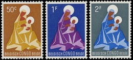 362/364** - Noël "Madone" / Kerstmiszegels "Madonna" / Weihnachten "Madonna" / Christmas "Madonna" - CONGO - Unused Stamps