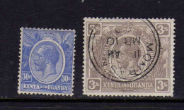Kenya Ouganda (1922-27) - George V - Neuf* Et Oblit - Kenya & Ouganda