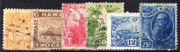 Hawaii 1894 Set Fine Used. - Hawaii