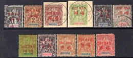 Hoi-Hao 1901 Mixed Mint And Used Part Set (20c To 40c Fine) 2c And 50c Damaged. - Ongebruikt