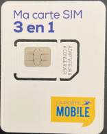 France La Poste Mobile Phone Card Telephone Football SIM GSM Never Used New Telecom 3G 4G 5G - Unclassified