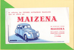 Buvard & Blotting Paper : MAIZENA  /  2 Cv CITROEN - Sucreries & Gâteaux