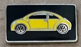 VW - VOLKSWANGEN JAUNE - COCCINELLE - VOITURE - CAR - AUTOMOBILE - AUTO -    (32) - Volkswagen