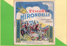 Buvard & Blotting Paper : Biscottes HIRONDELLE  Bonaparte A RIVOLI 1797 - Biscottes
