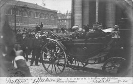 Paris * Carte Photo * Le Roi ALPHONSE XIII , Le 31 Mai 1904 * S.M. Le Roi Et M Le Président De La République - Autres & Non Classés