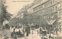 Paris * 9ème * Le Boulevard Montmartre * Attelage Omnibus - Arrondissement: 09