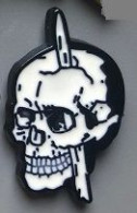 TETE DE MORT - CRANE - BLANCHE - WHITE SKULL - WEISSER TOTENKOPF - TESCHIO BIANCO -      (32) - Berühmte Personen