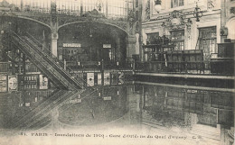 Paris * 7ème * Inondations De 1910 * Gare D'orléans Du Quai D'orsay * Crue Catastrophe - Paris (07)