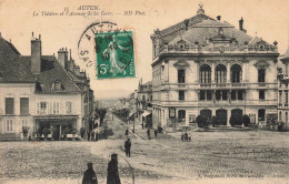 FRANCE - AUTUN - Le Théâtre Et L'Avenue De La Gare - ND Phot - Avenue - Gare - Animé - Carte Postale Ancienne - Autun