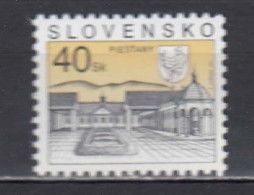 Slovakia 2001 - Regular Stamp: City Piest'any, Mi-Nr. 395, MNH** - Neufs