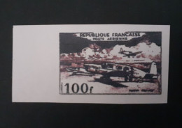 POSTE AERIENNE PROTOTYPES 100 F ESSAI NEUF** NON ÉMIS (REPRODUCTION) - 1927-1959 Neufs