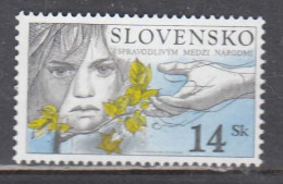 Slovakia 2001 - Day Of Remembrance Of The Victims Of The Holocaust And Racist Violence, Mi-Nr. 405, MNH** - Ungebraucht