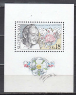 Slovakia 2001 - 80th Birthday Of Alexander Dubcek, Mi-Nr. Block 17, MNH** - Neufs