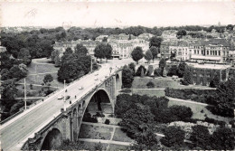 LUXEMBOURG - Luxembourg-Ville - Pont Adolphe - Vallée - Pont à Arches - Voitures - Animé - Carte Postale Ancienne - Luxemburg - Town