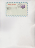 AREOGRAMMA - POSTA  AEREA .  LIRE  25  SOVRASTAMPATO  SU  LIRE  20 - Postal Stationery