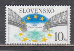 Slovakia 2001 - Reconstruction Of The Danube Bridge Between Sturovo And Esztergom, Mi-Nr. 409, MNH** - Ungebraucht