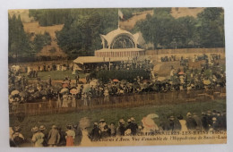 Charbonniere Les Bains - Les Courses D'Anes, Vue D'Ensemble De L'Hippodrome De Sainte Luce - Carte Toilée - Charbonniere Les Bains