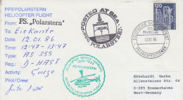 Germany Heli Flight From Polarstern To Eiskante  12.1.1986  Ca Polarstern 12.01.1986 (ST167D) - Vols Polaires