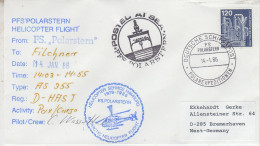 Germany Heli Flight From Polarstern To Filchner  14.1.1986  Ca Polarstern 14.01.1986 (ST167E) - Vols Polaires