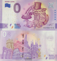 All World Souvenirschein Good Luck Uncirculated 2020 0 Euro Good Luck - Kiloware - Banknoten